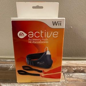 🌸 5 items for 25.00 sale Wii active accessory pack EA sports new in box